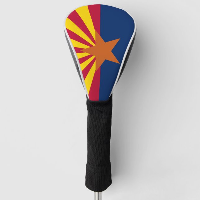 ARIZONA FLAG GOLF HEAD COVER (Front)
