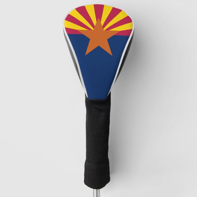 Arizona Flag Golf Head Cover (Front)