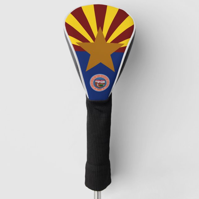 Arizona flag golf head cover (Front)