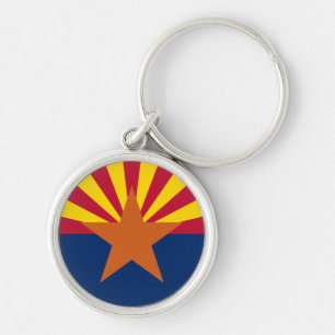 Arizona Flag Key Ring