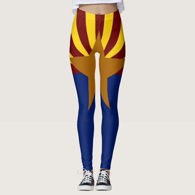 Arizona flag leggings (Front)