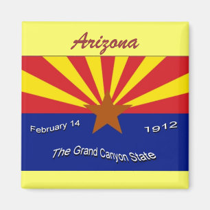 Arizona Flag Magnet