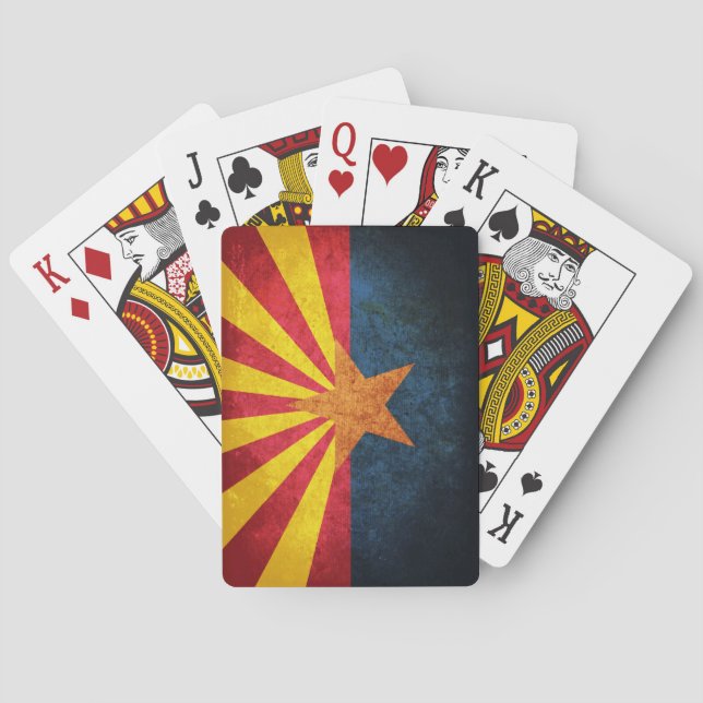 Arizona Flag Playing Cards (Back)