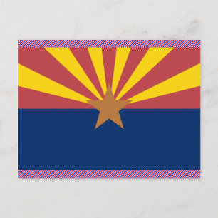 Arizona Flag Postcard
