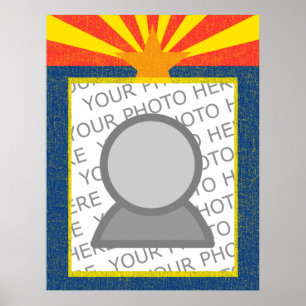 arizona flag poster