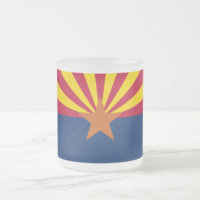 Arizona Flag: Setting Star Sun, The Copper State