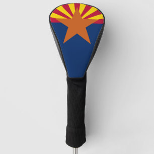 Arizona Flag: Setting Star Sun, The Copper State Golf Head Cover