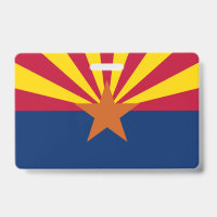 Arizona Flag: Setting Star Sun, The Copper State