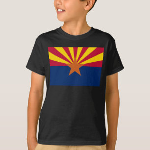 Arizona Flag: Setting Star Sun, The Copper State T-Shirt