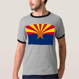 Arizona Flag: Setting Star Sun, The Copper State T-Shirt