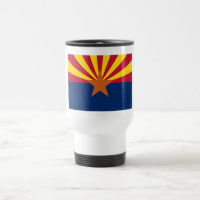Arizona Flag: Setting Star Sun, The Copper State
