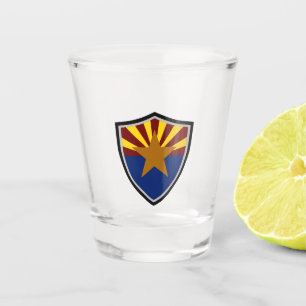 Arizona flag shot glass