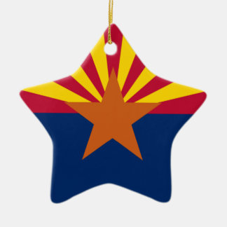 Arizona Flag Star Ornament