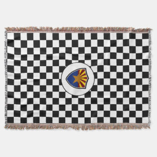 Arizona flag throw blanket