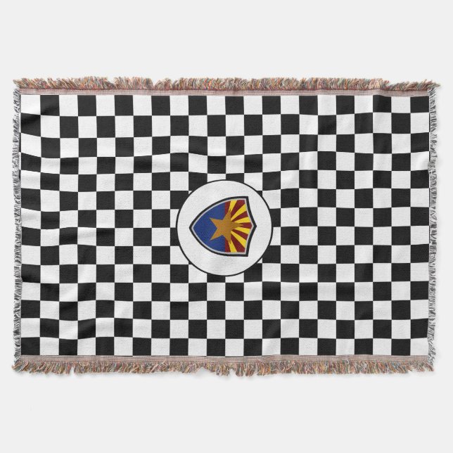 Arizona flag throw blanket (Front)