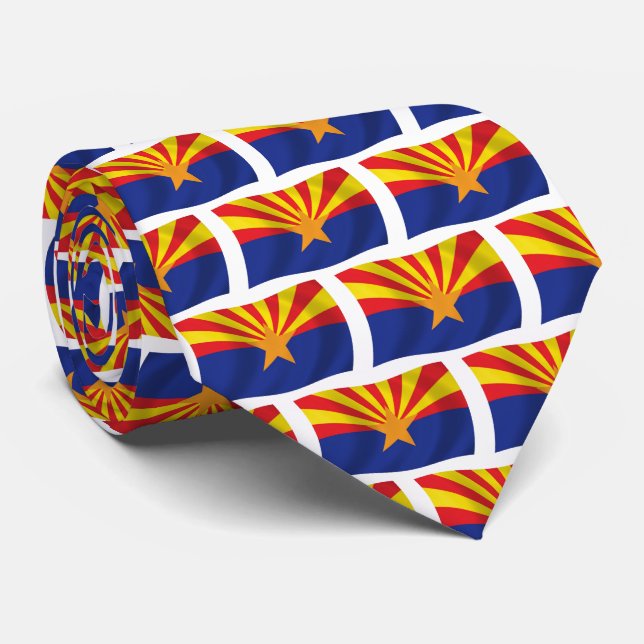 Arizona Flag Tie (Rolled)