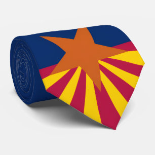 Arizona Flag Tie