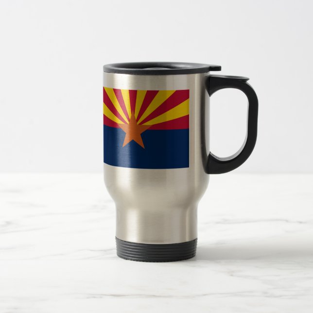 Arizona flag travel mug (Right)