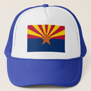 Arizona Flag Tshirts, Mugs, Apparel Trucker Hat