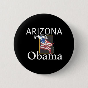 Arizona for Obama Button