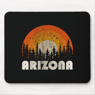 Arizona - funny nature vintage hiking 60s 70s 80s mouse mat