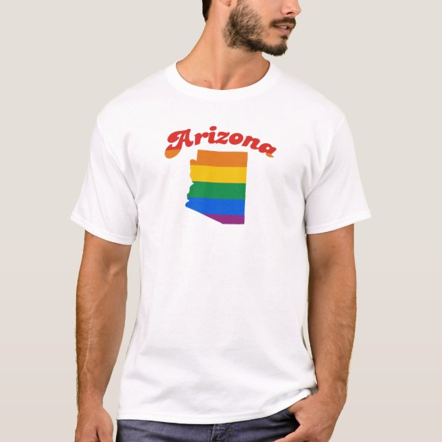 ARIZONA GAY PRIDE T-Shirt (Front)