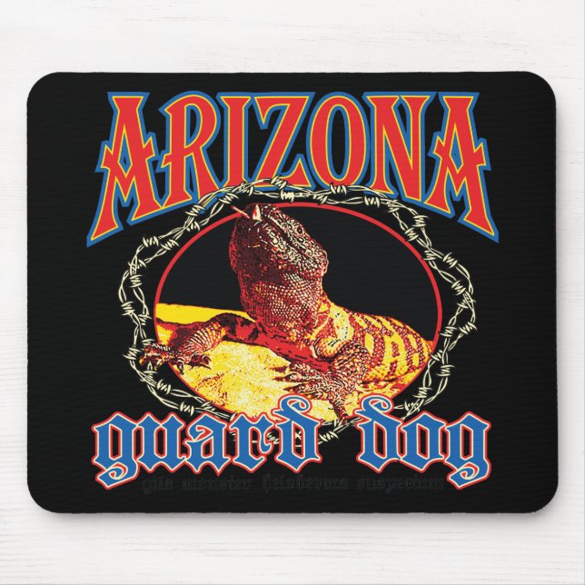 Arizona Gila Monster Mouse Mat (Front)