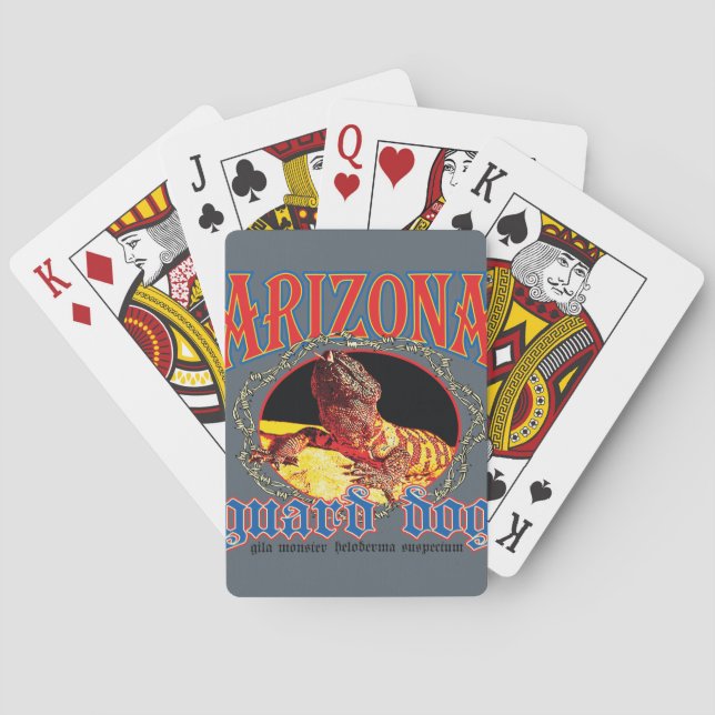 Arizona Gila Monster Playing Cards (Back)