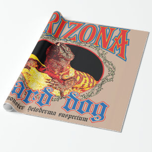 Arizona Gila Monster Wrapping Paper