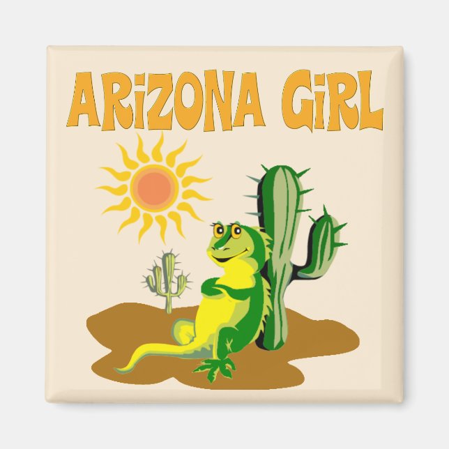 Arizona Girl Magnet (Front)