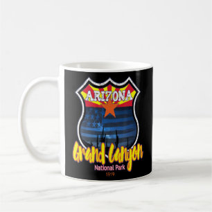 Arizona Grand Canyon National Park Flag Design Sou Coffee Mug