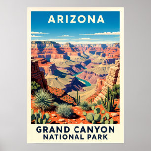 Arizona Grand Canyon National Park V01 Poster