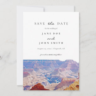 Arizona Grand Canyon Save The Date