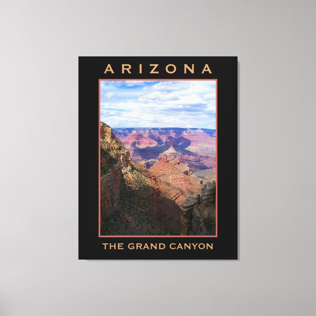 Arizona, Grand Canyon, South Rim Canvas (Front)