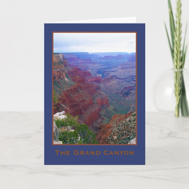 Arizona Grand Canyon South Rim Greeting Card (Front)
