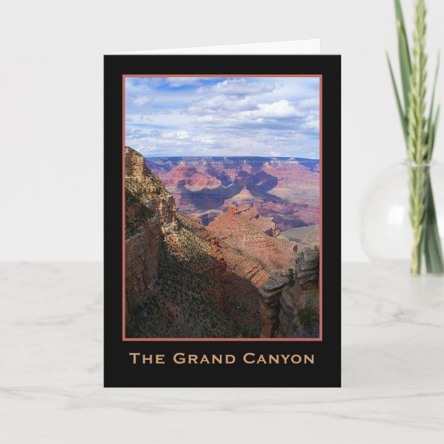 Arizona Grand Canyon South Rim Greeting Card (Front)