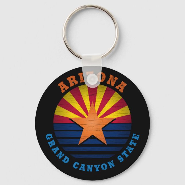 ARIZONA GRAND CANYON STATE KEY RING (Front)