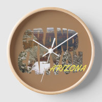 Arizona - Grand Canyon State Large Clock
