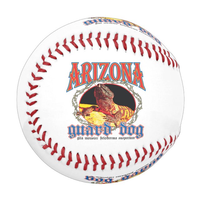 Arizona Guard Dog Lizard Baseball (Front Left)