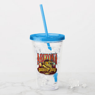 Arizona Guard Dog Snake Acrylic Tumbler