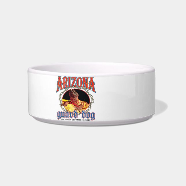 Arizona Guard Dog Snake Bowl (Front)