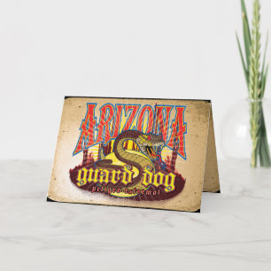 Arizona Guard Dog Snake Card