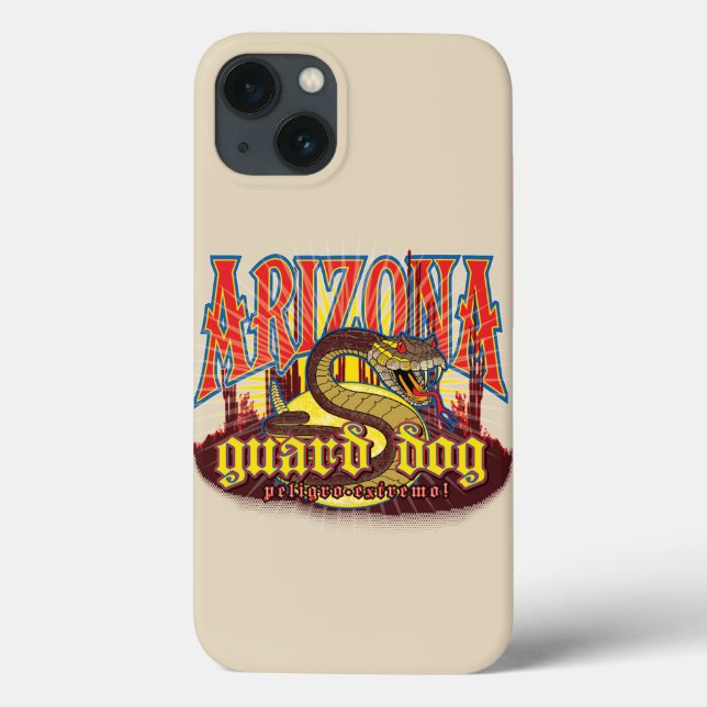 Arizona Guard Dog Snake Case-Mate iPhone Case (Back)