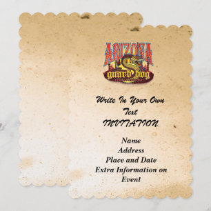 Arizona Guard Dog Snake Invitation