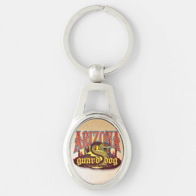 Arizona Guard Dog Snake Key Ring (Front)