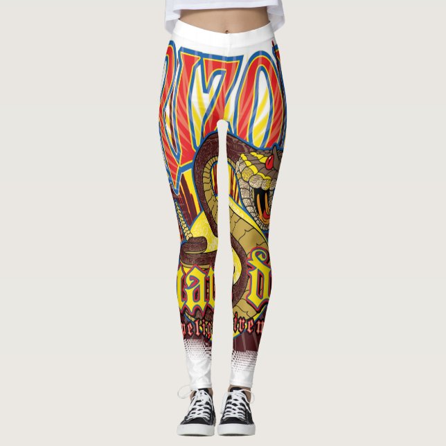 Arizona Guard Dog Snake Leggings (Front)