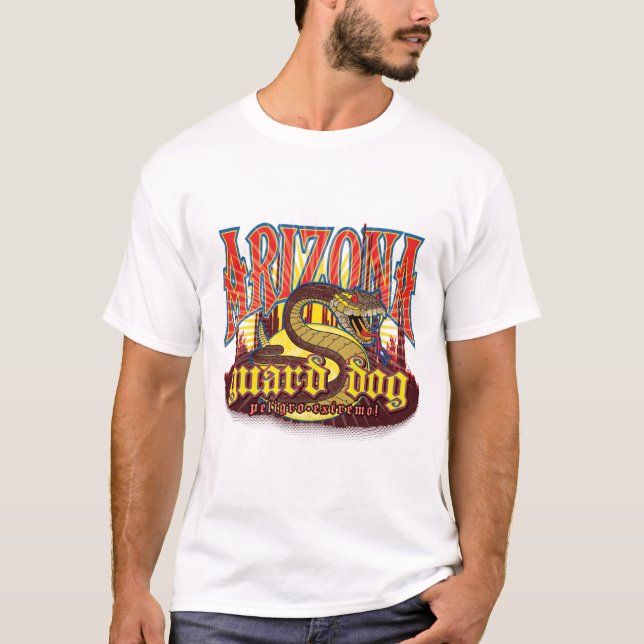Arizona Guard Dog Snake T-Shirt (Front)