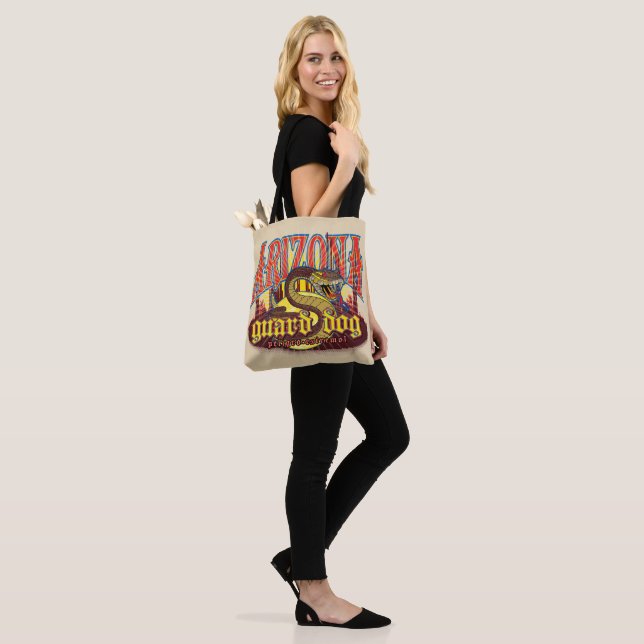 Arizona Guard Dog Snake Tote Bag (On Model)