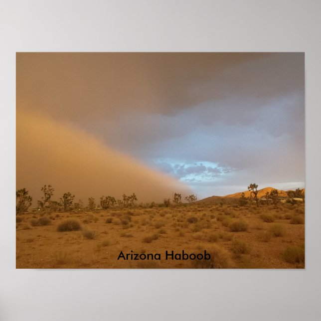 Arizona Haboob Poster (Front)