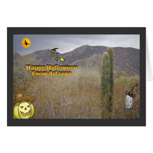 Arizona Halloween Card